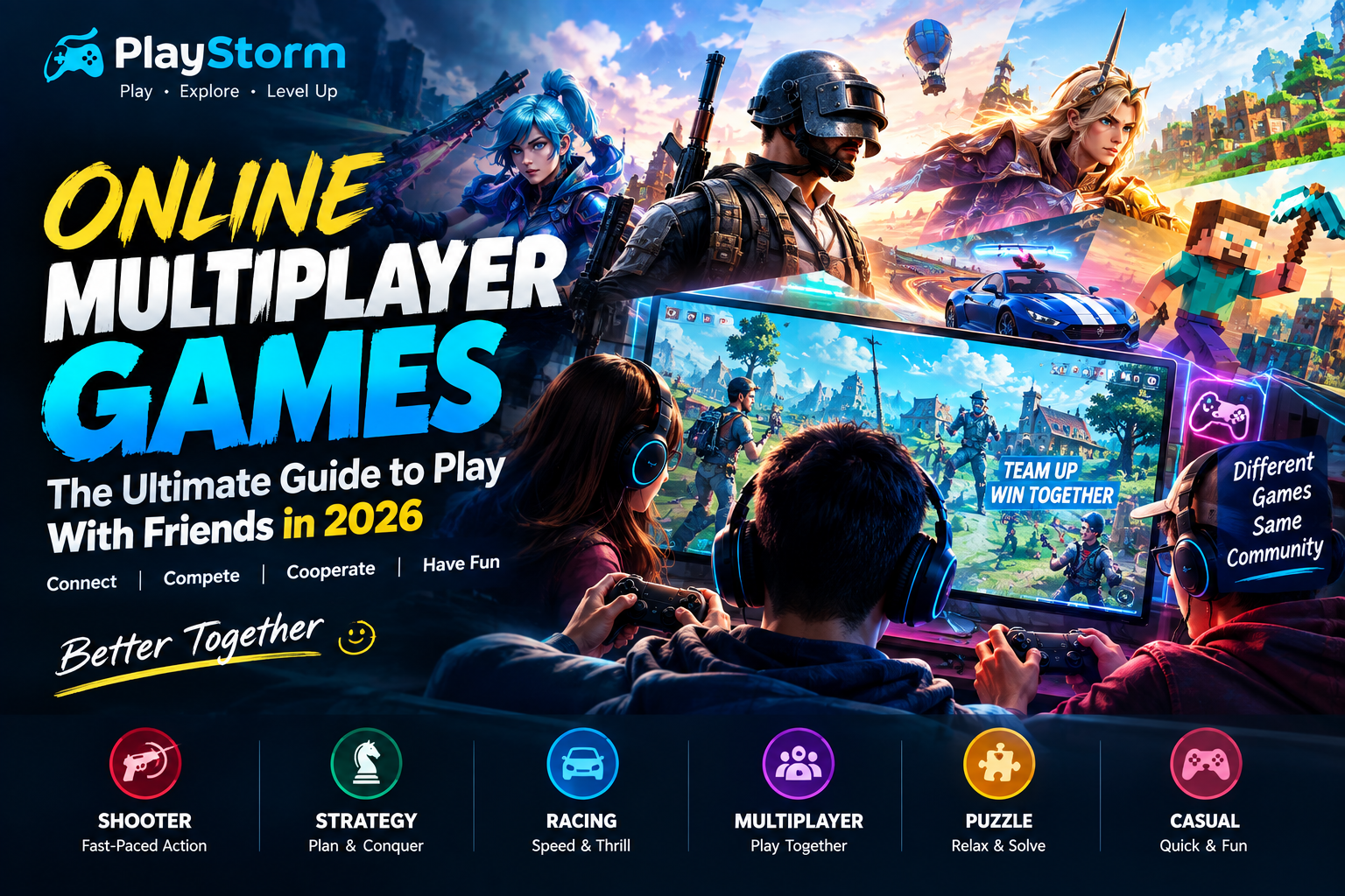 Online Multiplayer Games: The Ultimate Guide to Playing With Friends in 2026